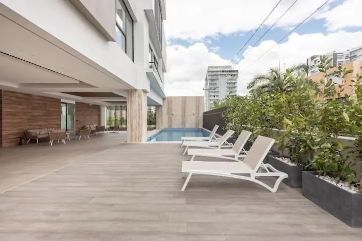Apartment Encantador Apto En Torre De Lujo, Piscina, Ac & Parking Santo Domingo